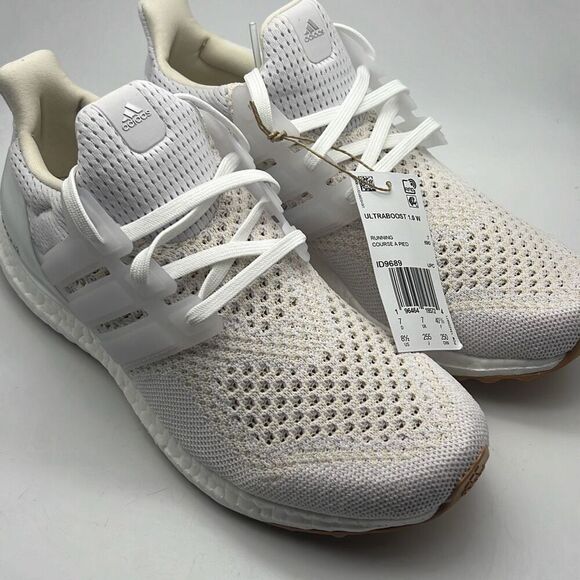 Adidas Shoes - Adidas Ultraboost 1.0 White Gum Silver 1D9689 Running Shoes NWB Women's size 8.5